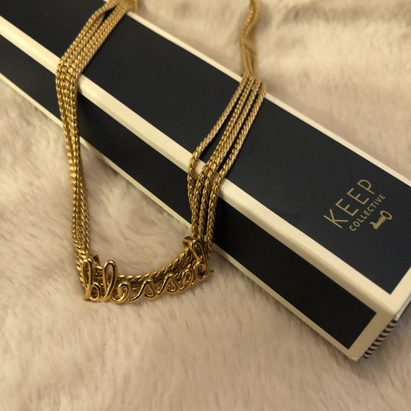 Keep Collective ‘Blessed’ necklace set - Picture 1 of 3
